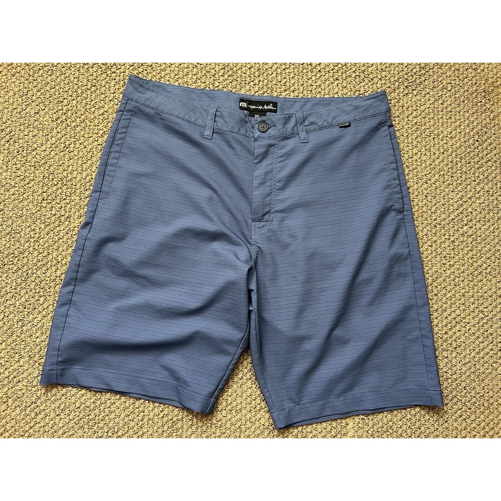 Travis Mathew Men's 36 Blue‎ Golf Shorts